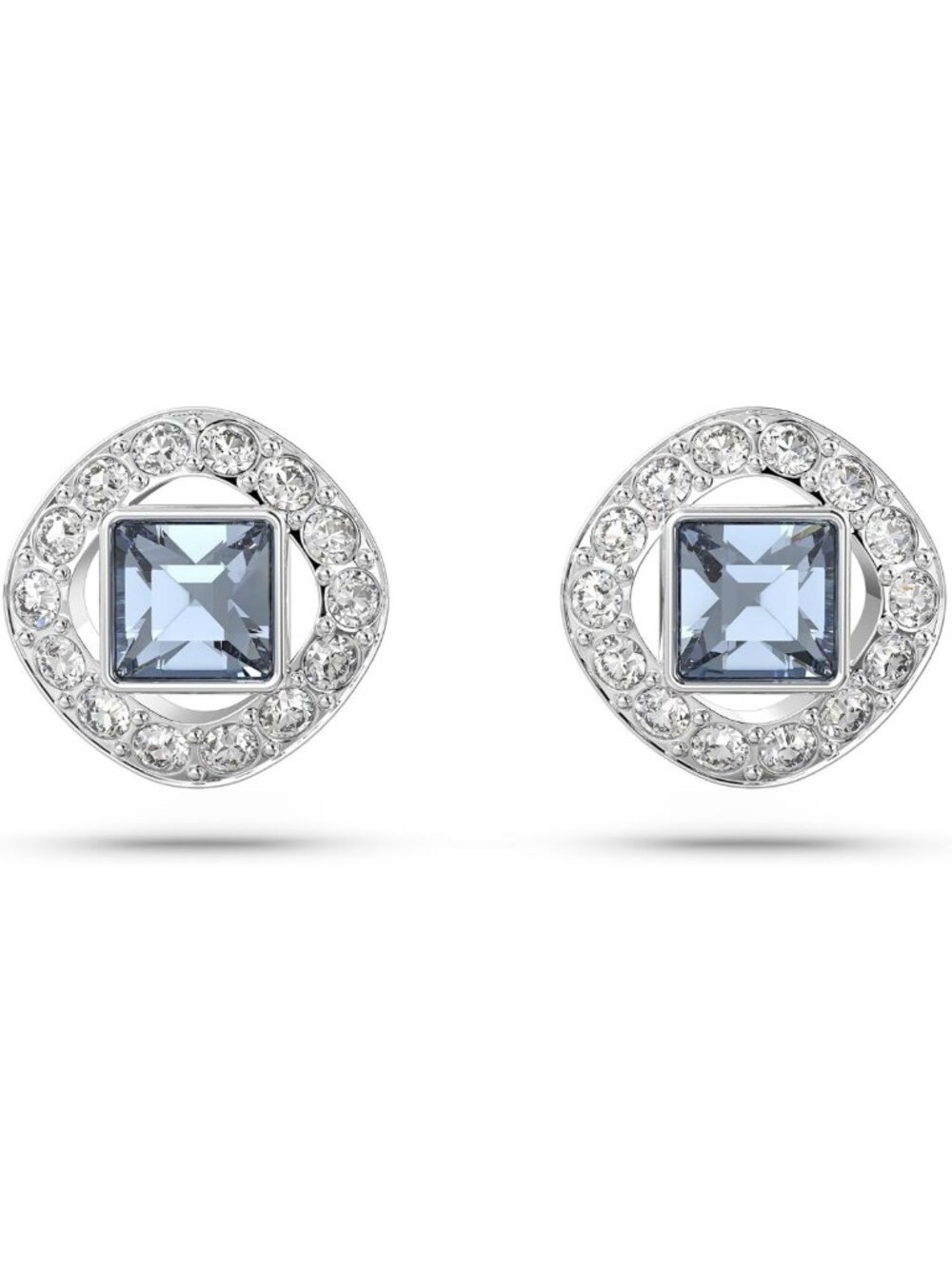 Elegant Crystal Stud Earrings - Angelic Design, Perfect for Any Occasion